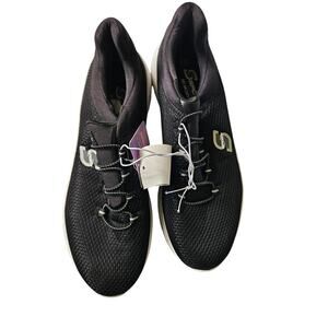 S Sport by Skechers Mens Resilient Bungee Sneakers Black Size 9 Memory Foam NIB